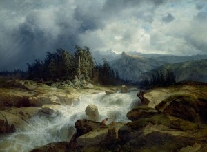 Mountains landscape